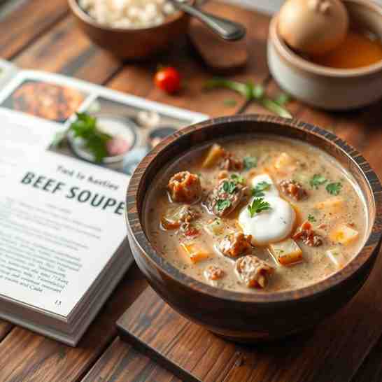 Easy Beef Soup Recipe - Make Creamy Nauryz Kozhe At Home